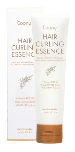 Coony Hair Curling Essence Para Cabello Ondulado Y Rizado