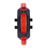 Farol Lâmpada Sinalizador Traseiro Bicicleta Bike C/ Luz Led