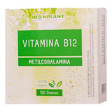 Vitamina B12 Metilcobalamina Iron Plant Suplemento Vegano 