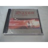 Cd - Saxon - Live