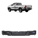 Parachoque Traseiro Hilux 2016 2017 2018 2019 2020 Preto