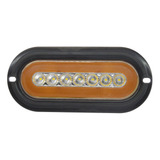 Plafon Lateral Oval 25 Leds Ambar 2 Cambios