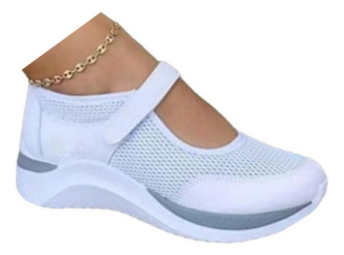 Sapato Feminino Casual Tenis Branco Feminino Sapatos