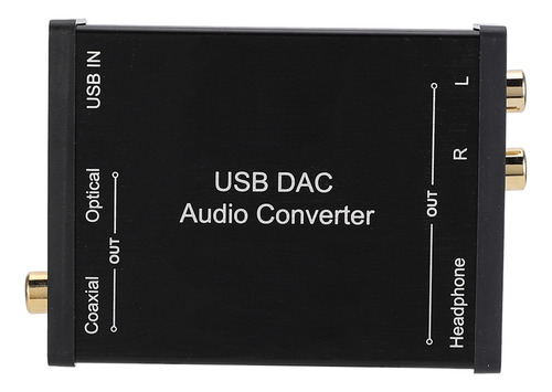 Convertidor De Audio Dac Digital A Analógico Gv023, Audio Us