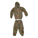 Niños Adultos 3d Ligero Con Capucha Camuflaje Ropa Ghillie