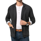 Blazer Dario Negro Para Hombre Croydon