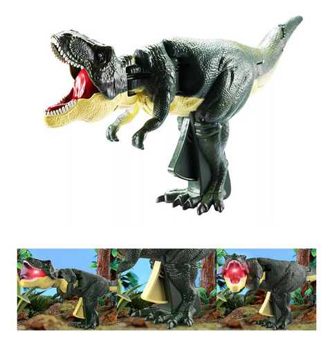 Dinosaurio Con Movimiento De Cabeza Y Cola, Modelo