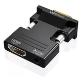 Adaptador Convertidor Hdmi A Vga - Hdmi Hembra / Vga Macho