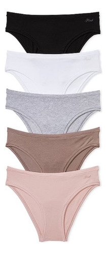 Pack De Panties Victoria's Secret Pink Variados Para Dama 