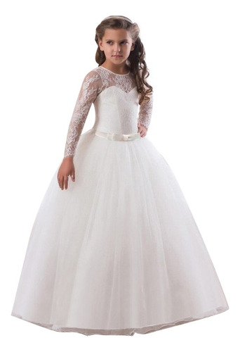 Vestido De Princesa Para Adolescentes Y Niñas, Vestido De Fi