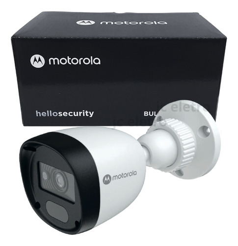 Câmera De Segurança Cftv 2 Mp Full Hd 1080p 2,8mm Motorola