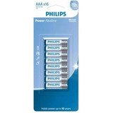Pilha Alcalina Palito Aaa Philips Blister Com 16 Unidades