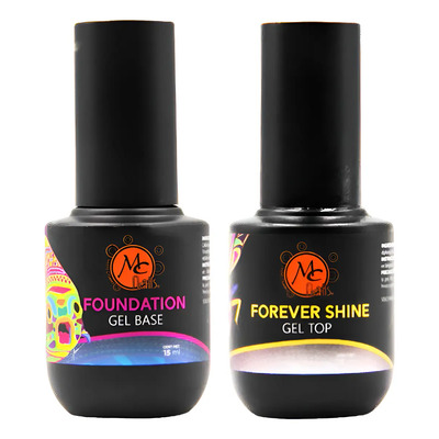 Gel Base + Top Coat Uv Para Uñas, Mc Nails | Envío gratis