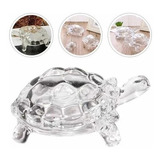 Pack De 4 Tortuga De Cristal Figura Decorativa Hogar 