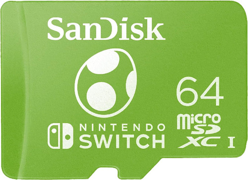 Sandisk Memoria Micro Sd 64gb 4k Nintendo Switch Oficial