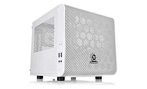 Thermaltake V1 Core Nieve Edición Spcc Mini Itx Cube Chasis 