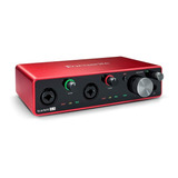 Interfaz De Audio Focusrite Scarlett 4i4 3rd Gen Usb