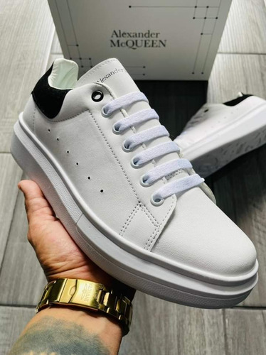 Tenis Blancos Casuales Moda