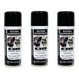 3x Alcool Isopropilico Aerosol 99,8% 227ml Implastec 