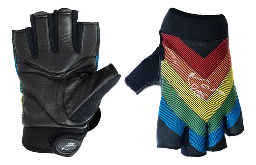 Guantes Para Gym Cabras Ast Wfl-353 Color Multicolor