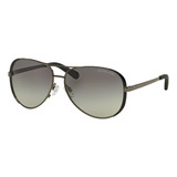 Michael Kors Mk5004 Chelsea Anteojos De Sol, Gris Plomo