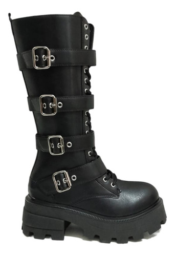 Botas Mujer Moda Dama Borcego Botineta Zapato Plataforma 87