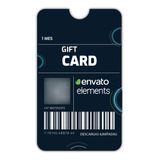 Gift Card Envato Elements Con Un 40% De Descuento