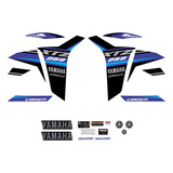 Kit Adesivo Emblema Faixa Yamaha Xtz 250 Lander 2023 2024