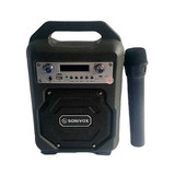 Parlante Bluetooth Portátil Sonivox Vs Ss1963 Microfono 
