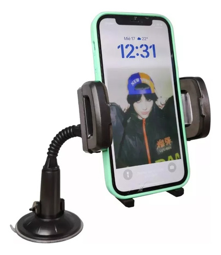 Soporte Porta Celular Telefono Brazo Giratorio Automovil 