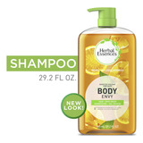 Champú Y Gel De Baño Herbal Essences Body Envy, Champú Volum