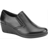 Zapato Flats Cuña Cerrada Shosh Confort 1403 Elastico