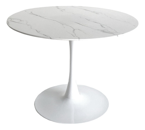 Mesa De Comedor Tulip Marmol 100 Cm