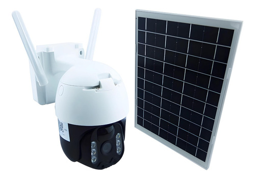 Camara Ip Con Panel Solar Y Wifi Con Sensor De Movimiento