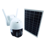 Camara Ip Con Panel Solar Y Wifi Con Sensor De Movimiento