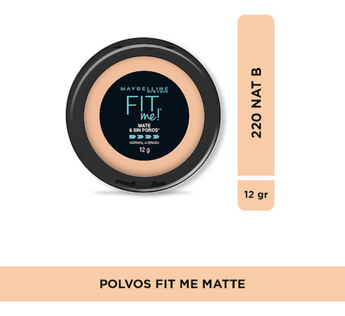 Polvo Compacto Maybelline Fit Me! Mate & Sin Poros