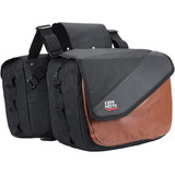 Kemimoto Motorcycle Saddlebags Throw Over Bags 40l