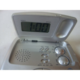 Radio Relogio Despertador - Mini - Addex Fm  Raro Raro Blac