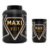 Proteína 100%whey 2.8 Kg + Creatina Monohidratada 500 Gr Max Sabor Coco- Natural