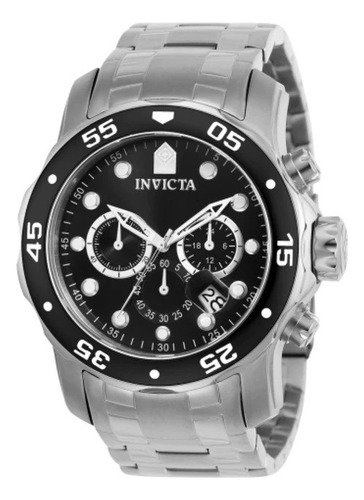 Relógio Invicta Pro Diver 0069 Aço Inoxidável Completo + Nf