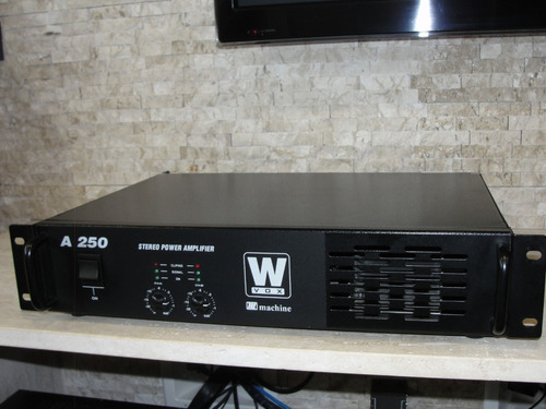 Amplificador De Audio Wvox Machine A250