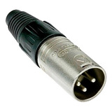 Ficha Neutrik Nc3mx Conector Xlr Canon Macho A Cable 3 Pines