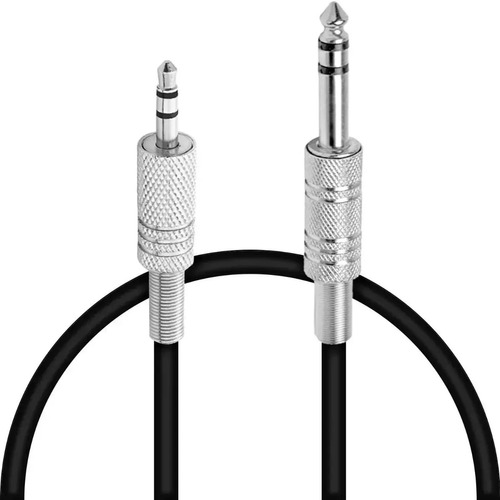 Cabo P10 Mono X P2 Stereo Profissional Blindado Mesa Som 2m