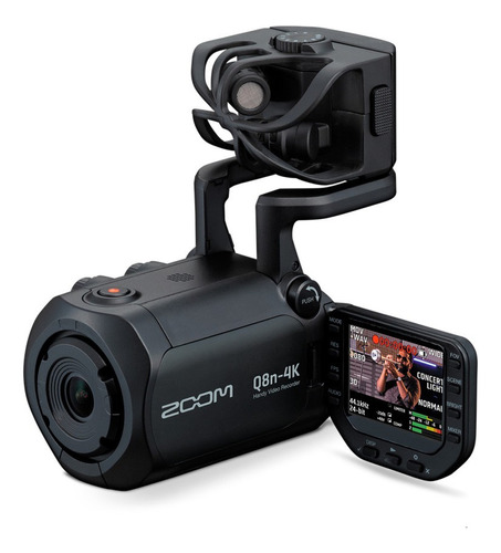Zoom Q8n-4k Videograbadora Práctica Color Negro