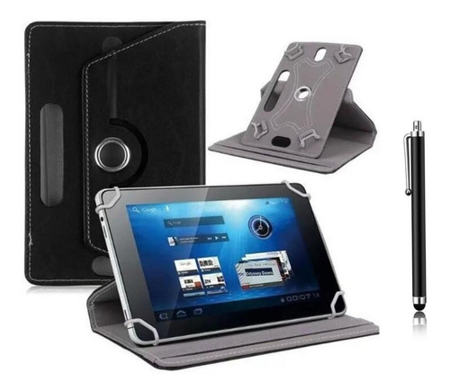 Capa Com Caneta Touch Para Tablet Samsung A8 X200 