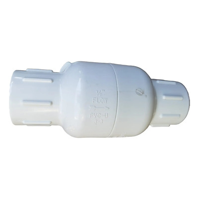 Válvula Check Resorte Pvc De 1\u002F2 Pulgada Cédula 40 Cementar | Meses sin interés