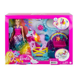 Barbie Dreamtopia Princesa + Play Set Unicornio