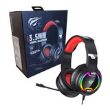 Auriculares Gamer Havit Gaming Streaming Usb Microfono Pc