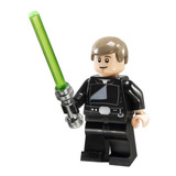 Boneco Blocos De Montar Luke Skywalker Sabre De Luz