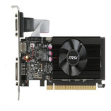 Tarjeta De Video Nvidia Msi Geforce Gt 710  2g D3 Lp